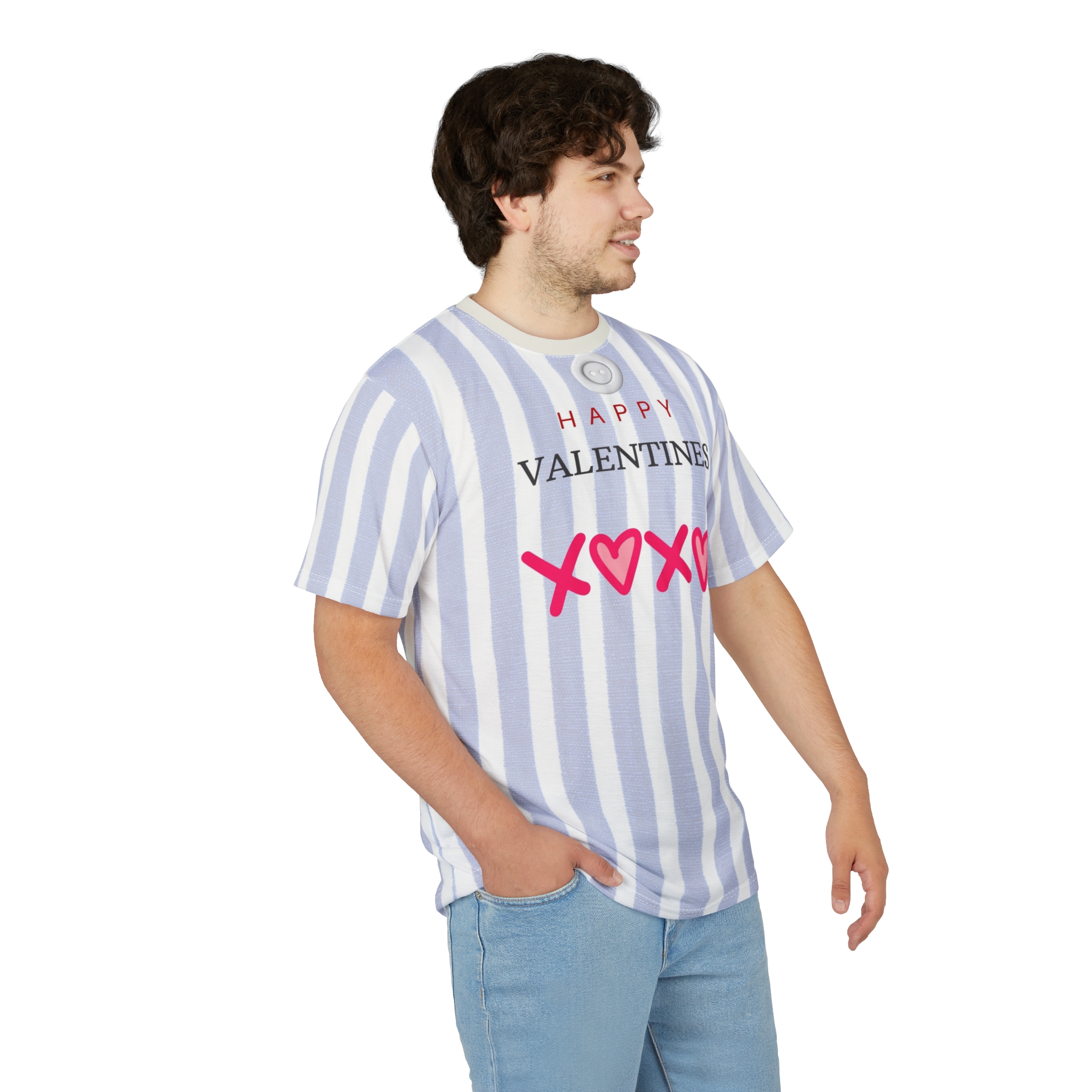 Tee - Valentine's Striped Tee - Image 12