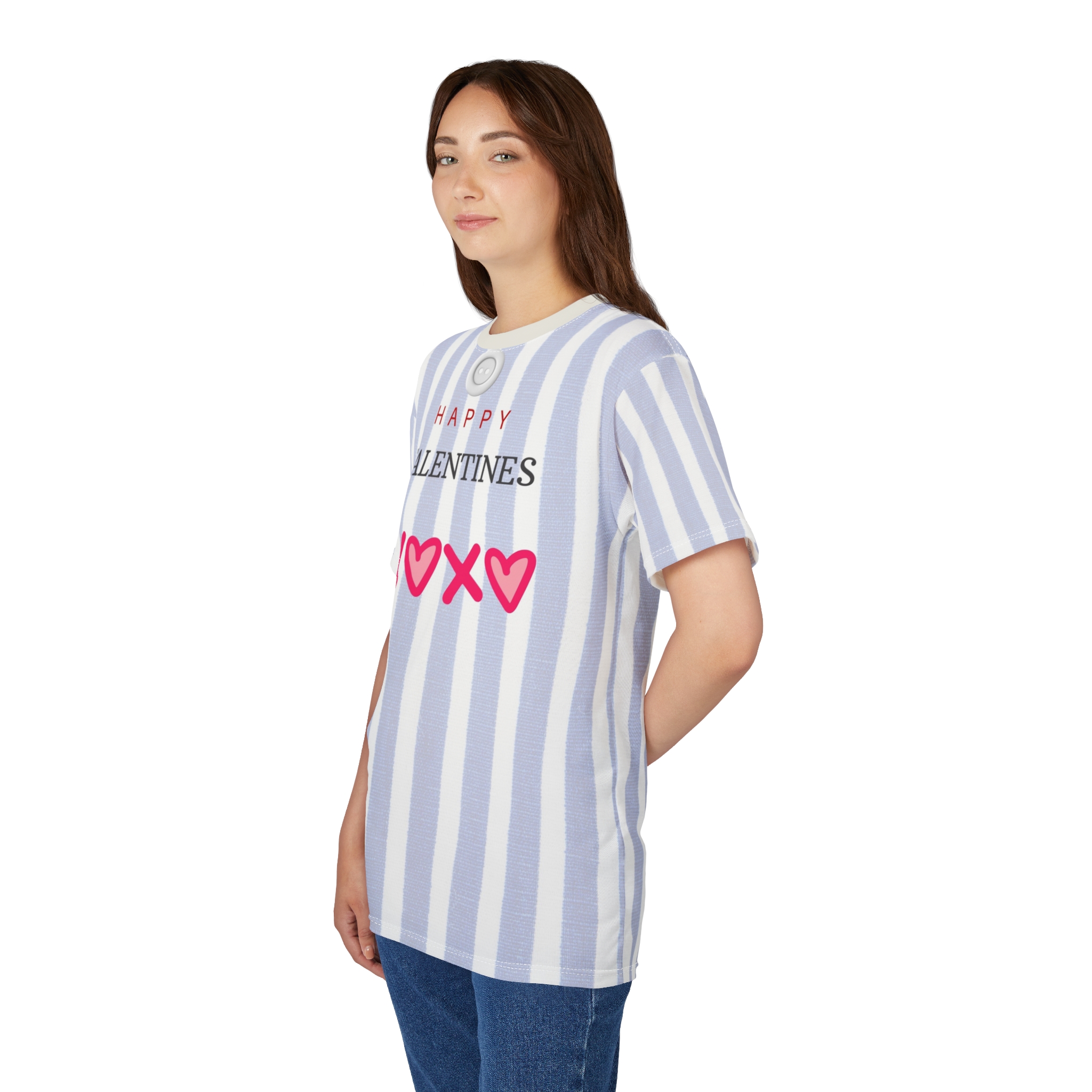 Tee - Valentine's Striped Tee - Image 14