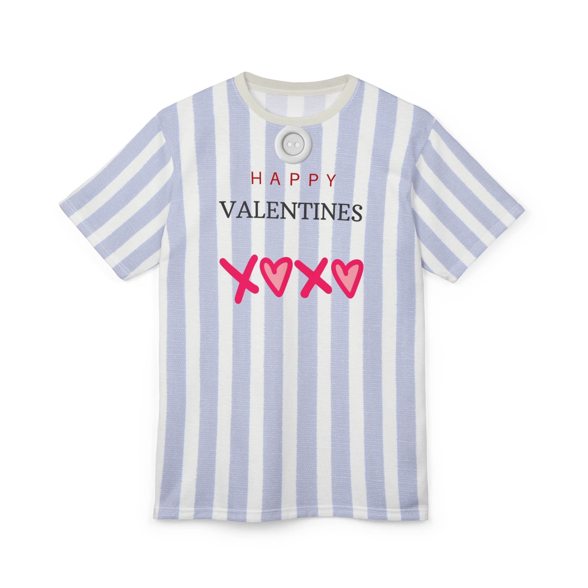 Tee - Valentine's Striped Tee - Image 2