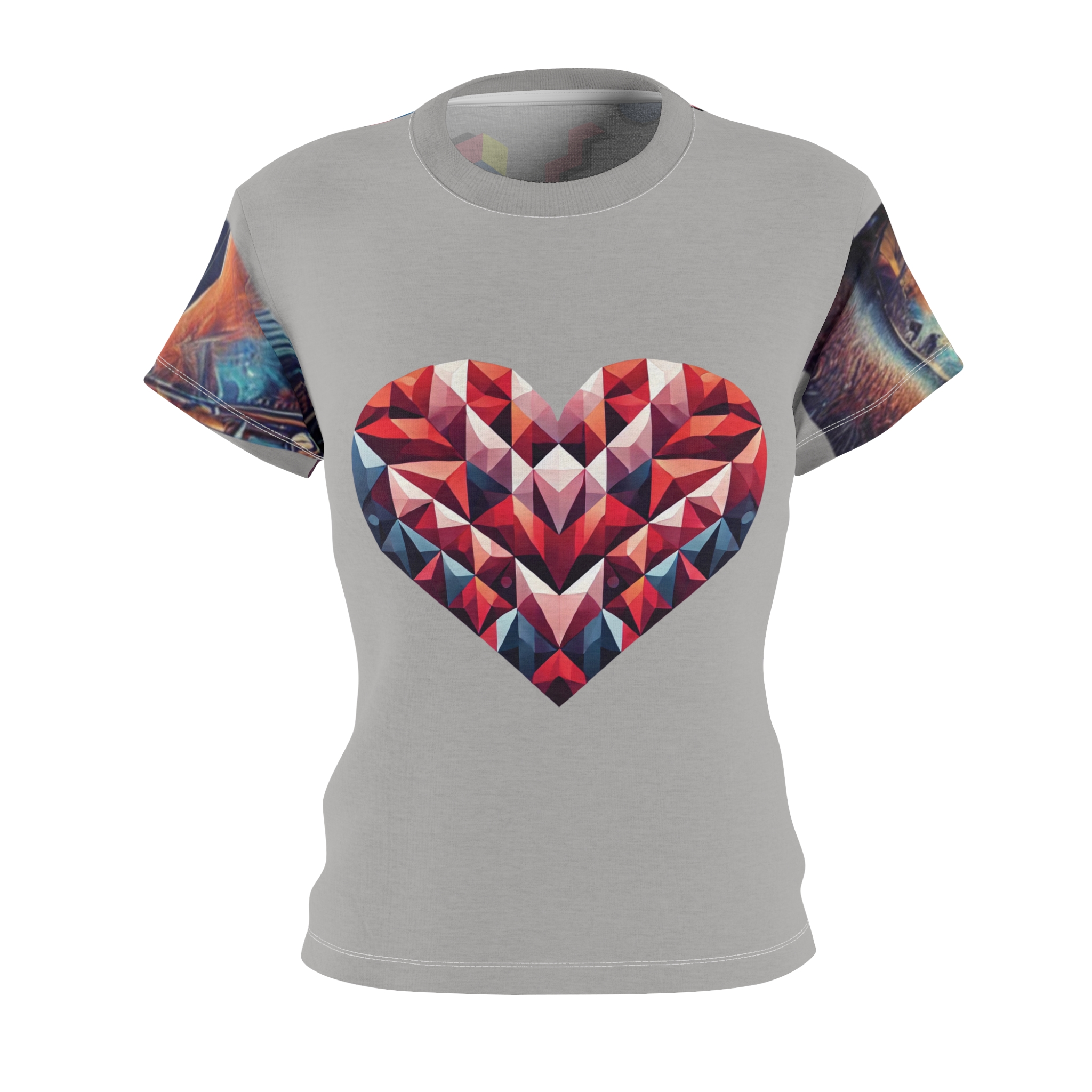 Women's Tee - Geometric Lover Tee, Modern Design T-Shirt