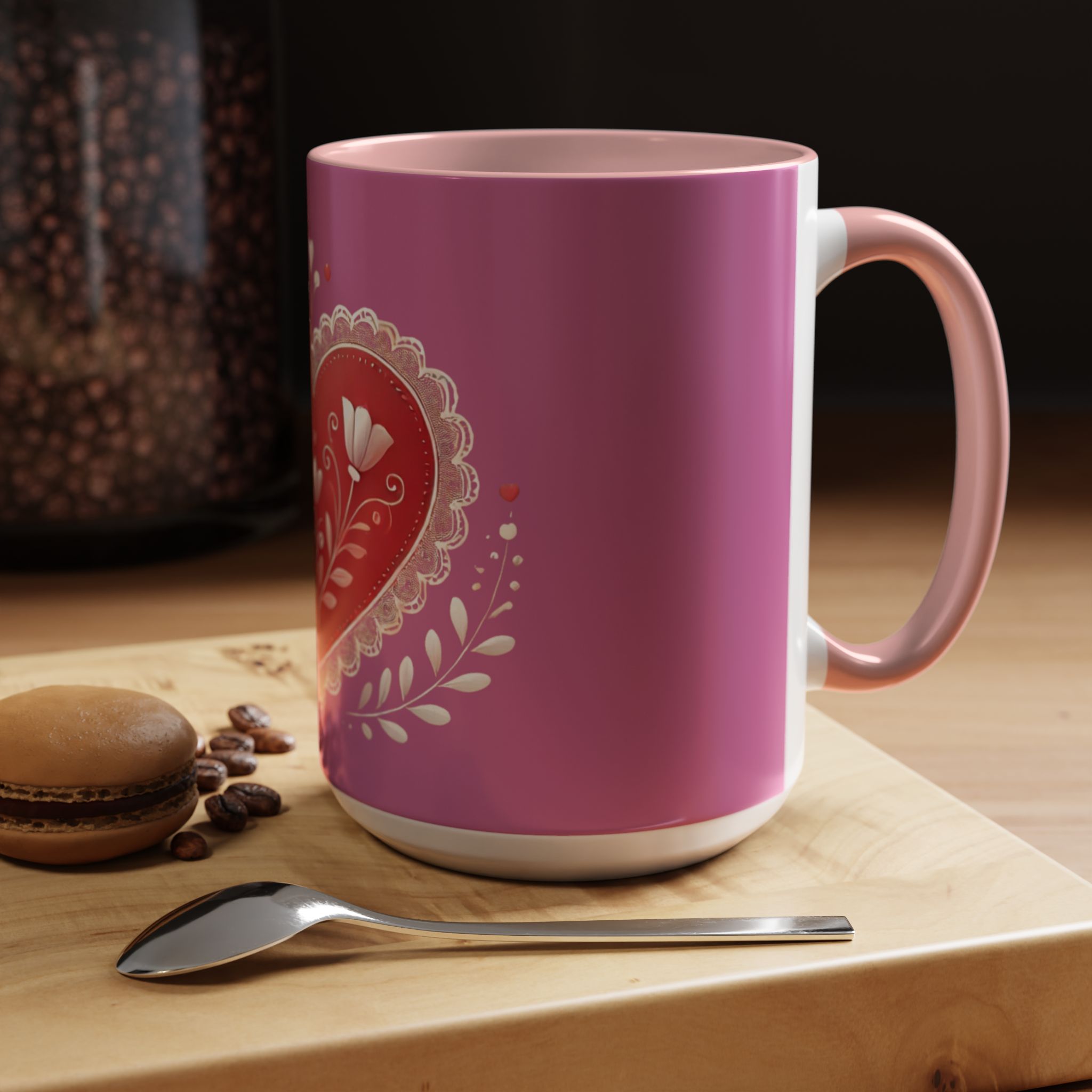 Mug - Romantic Valentine’s Day Heart Mug - Image 11