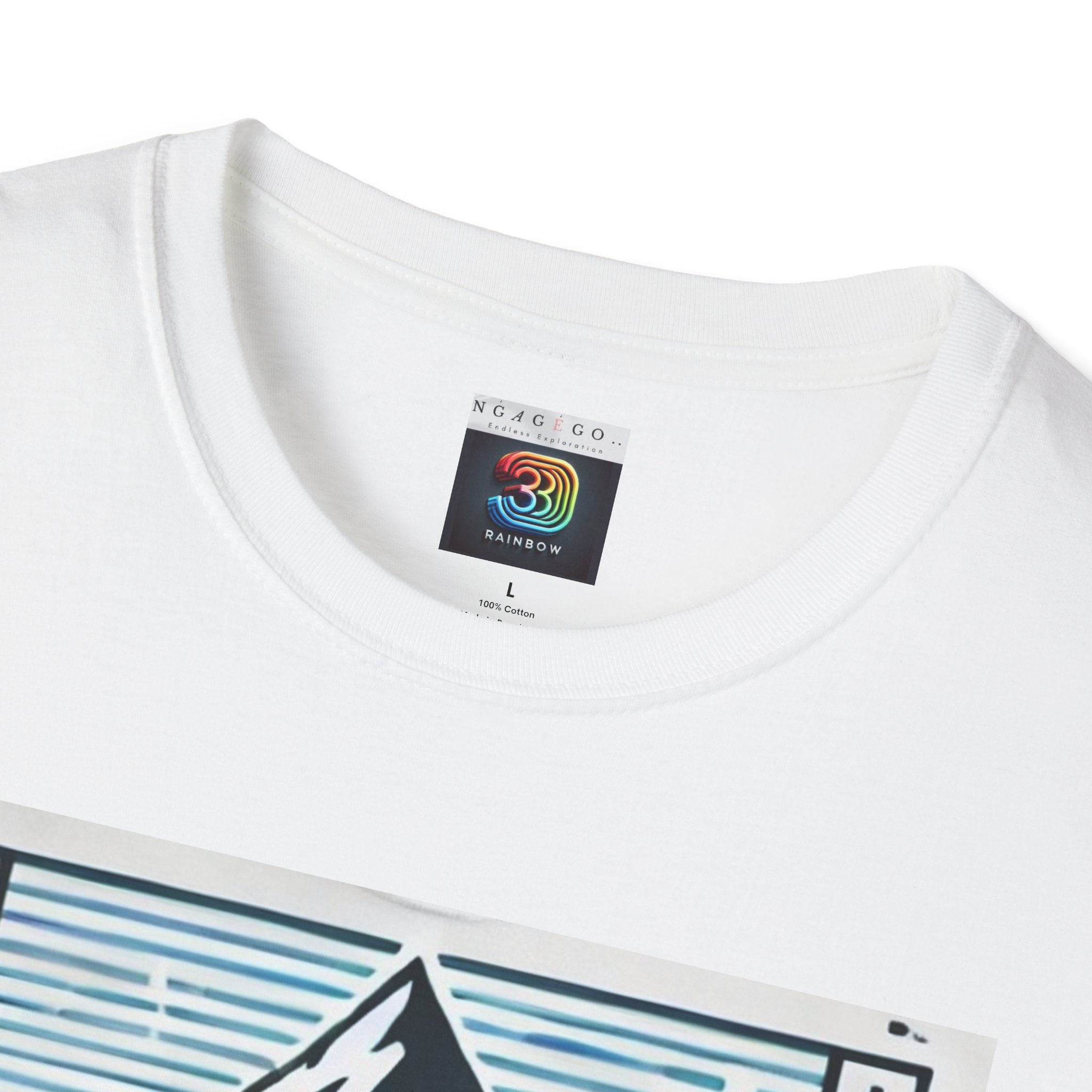 "Lost in the right direction" Unisex Softstyle T-Shirt - Series 3 Worldwide delivery! - Image 13