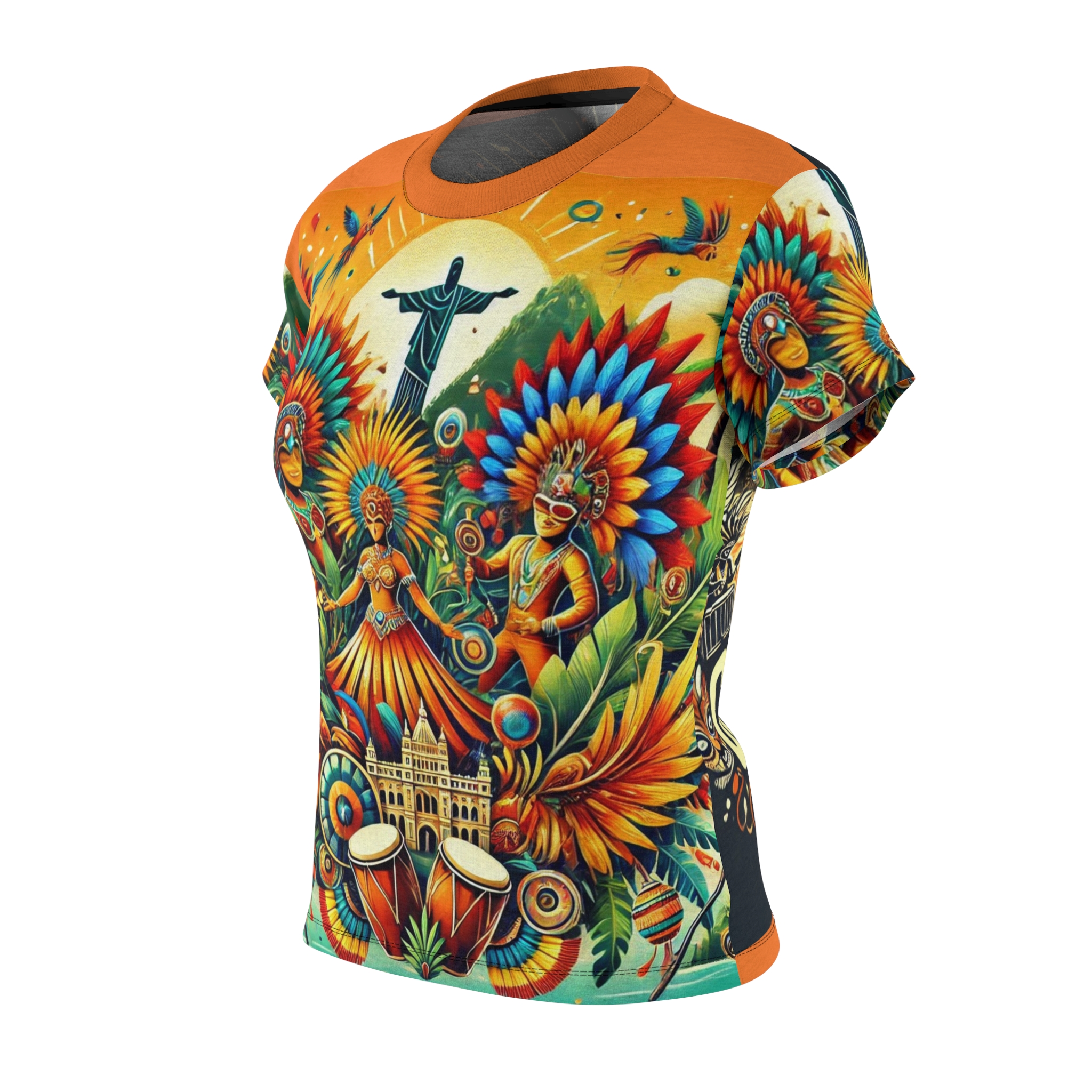 Women's Celebration of Brazilian Culture and Festivity T-Shirt - Image 6