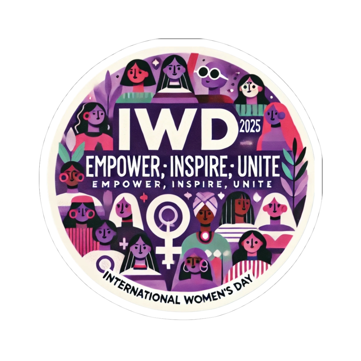 IWD 2025 Empowerment Sticker - Image 10