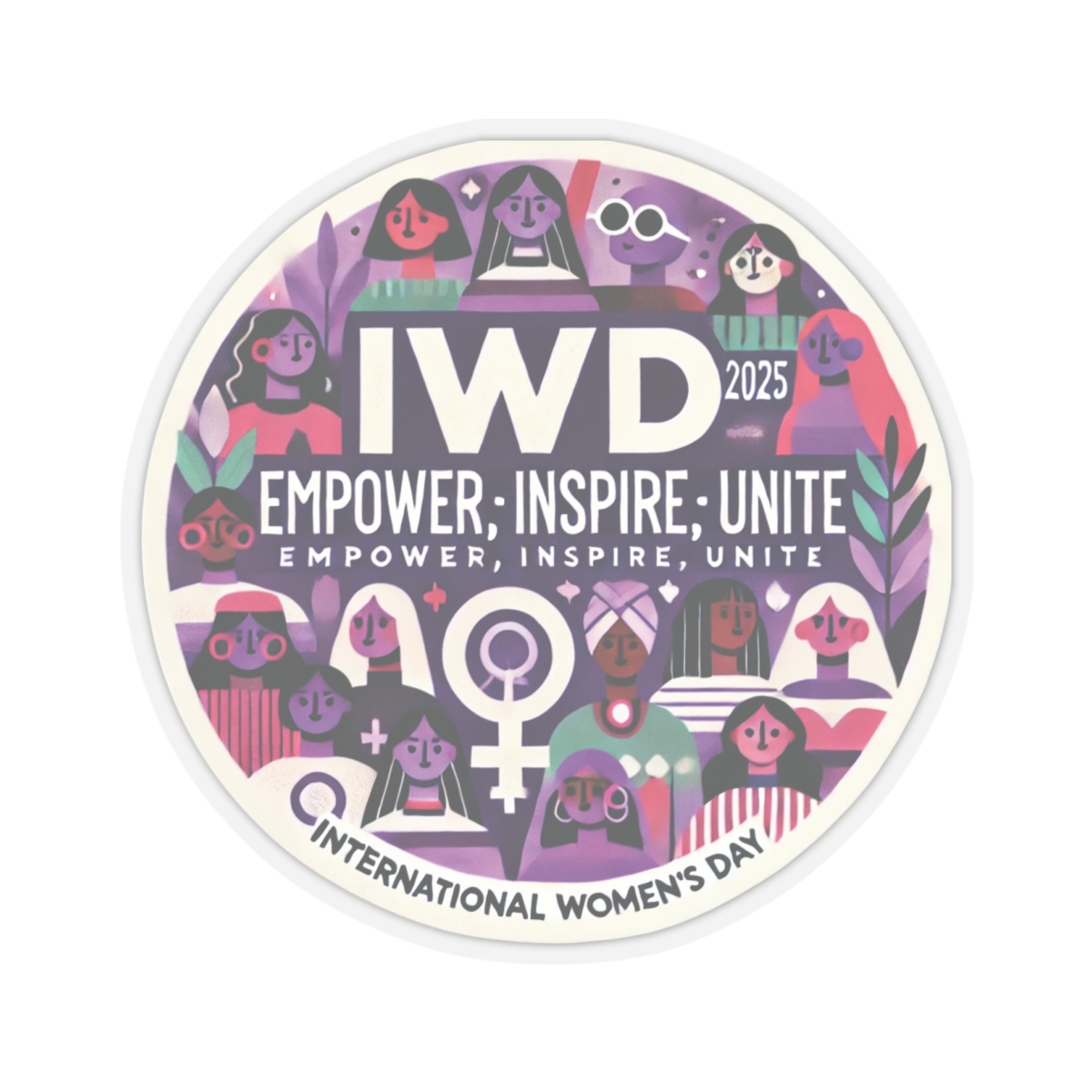 IWD 2025 Empowerment Sticker - Image 19