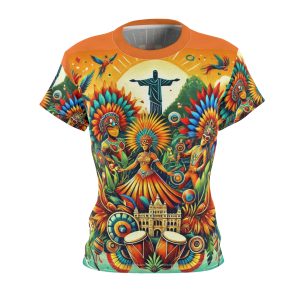Women's Celebration of Brazilian Culture and Festivity T-Shirt