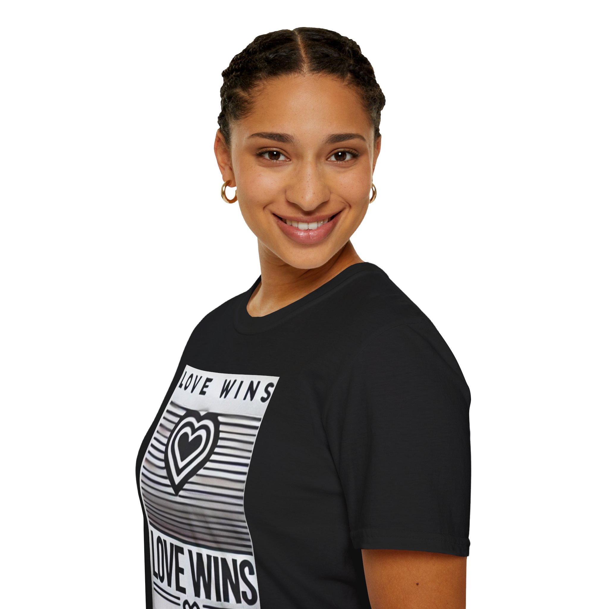 "Love wins" Unisex Softstyle T-Shirt, Worldwide delivery! - Image 5