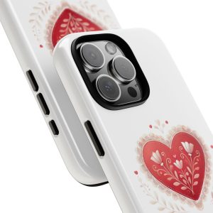 PhoneCase - "Eternal Love" Heart-Embellished Designer Phone Case