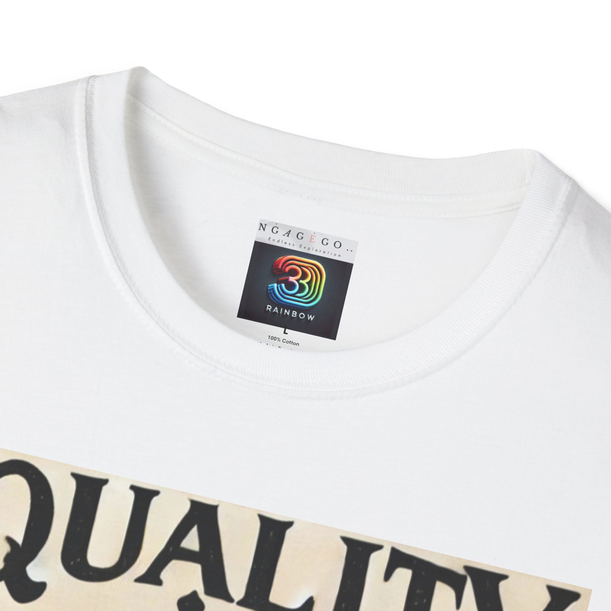 "Equality is not optional" Unisex Softstyle T-Shirt - Series 2 Worldwide delivery! - Image 13
