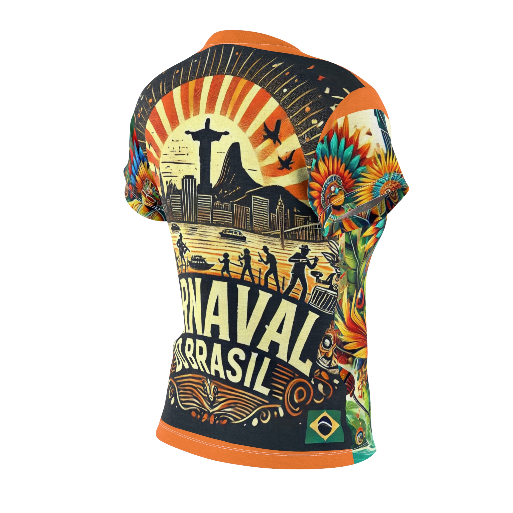 Women's Celebration of Brazilian Culture and Festivity T-Shirt - Image 3