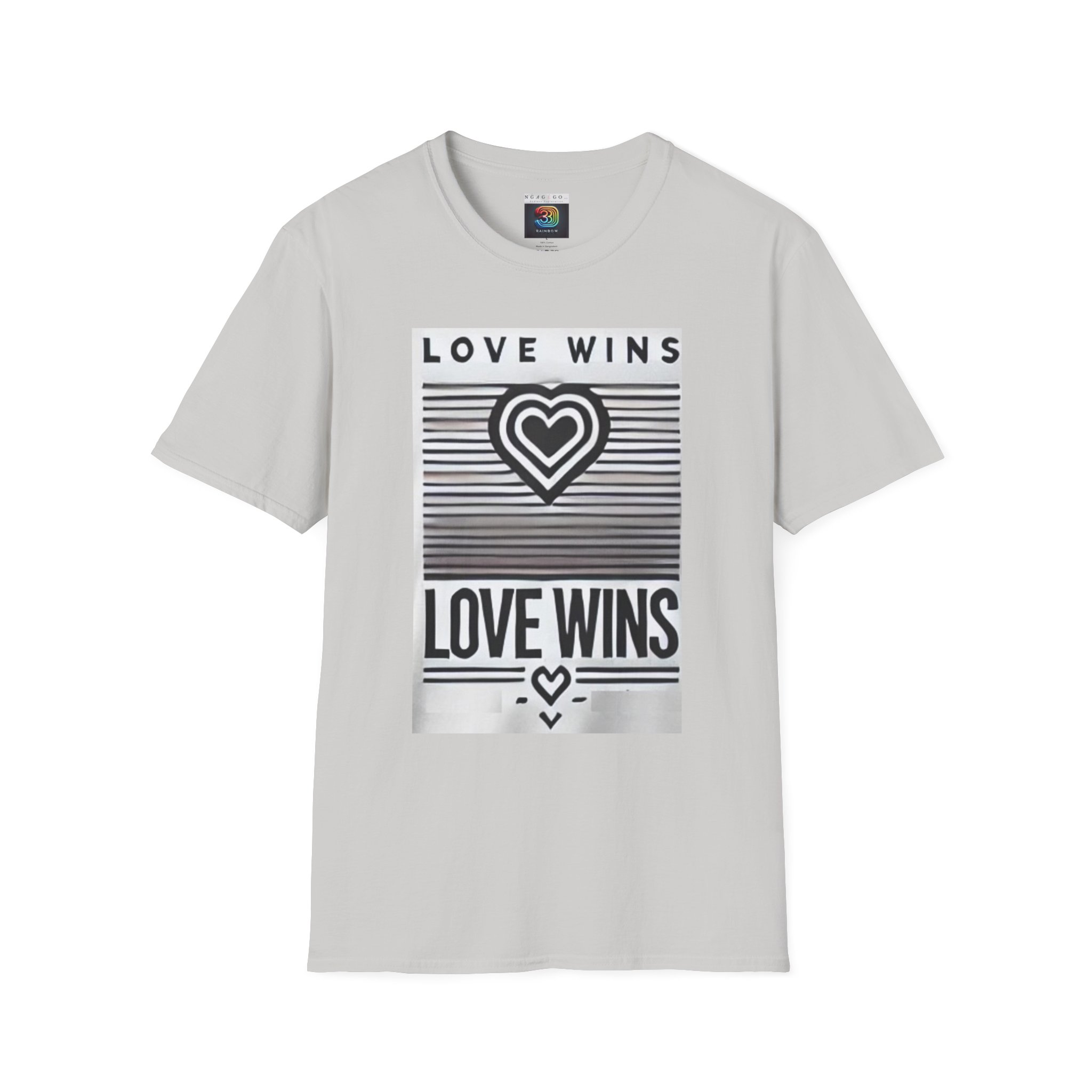 "Love wins" Unisex Softstyle T-Shirt, Worldwide delivery! - Image 11