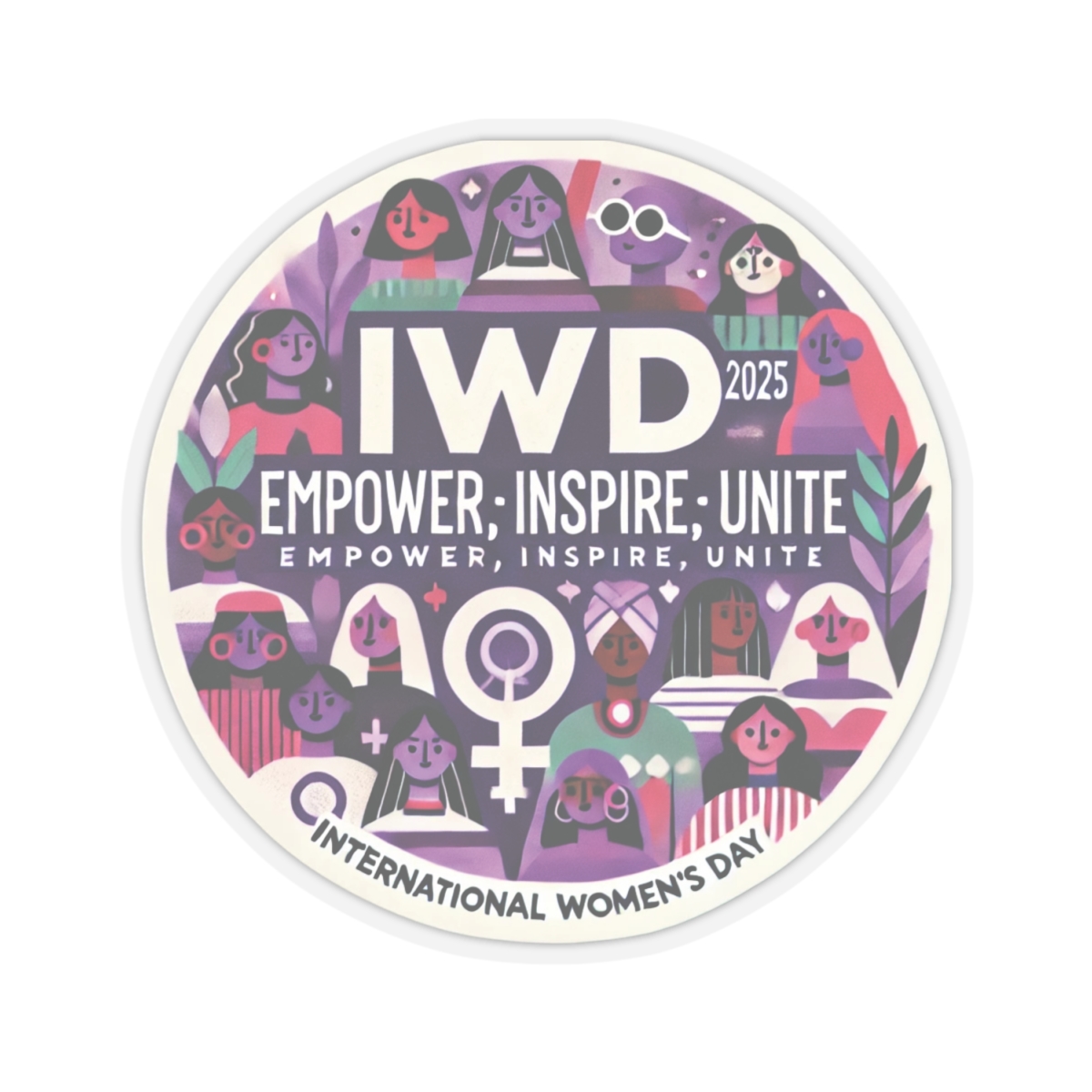 IWD 2025 Empowerment Sticker - Image 13
