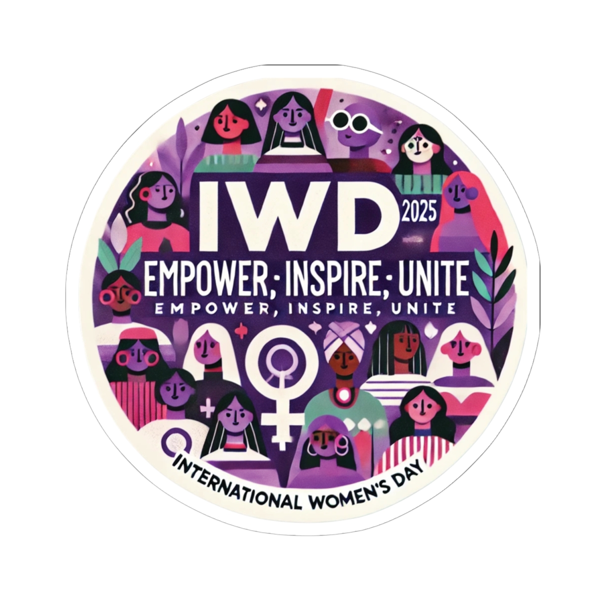 IWD 2025 Empowerment Sticker - Image 16