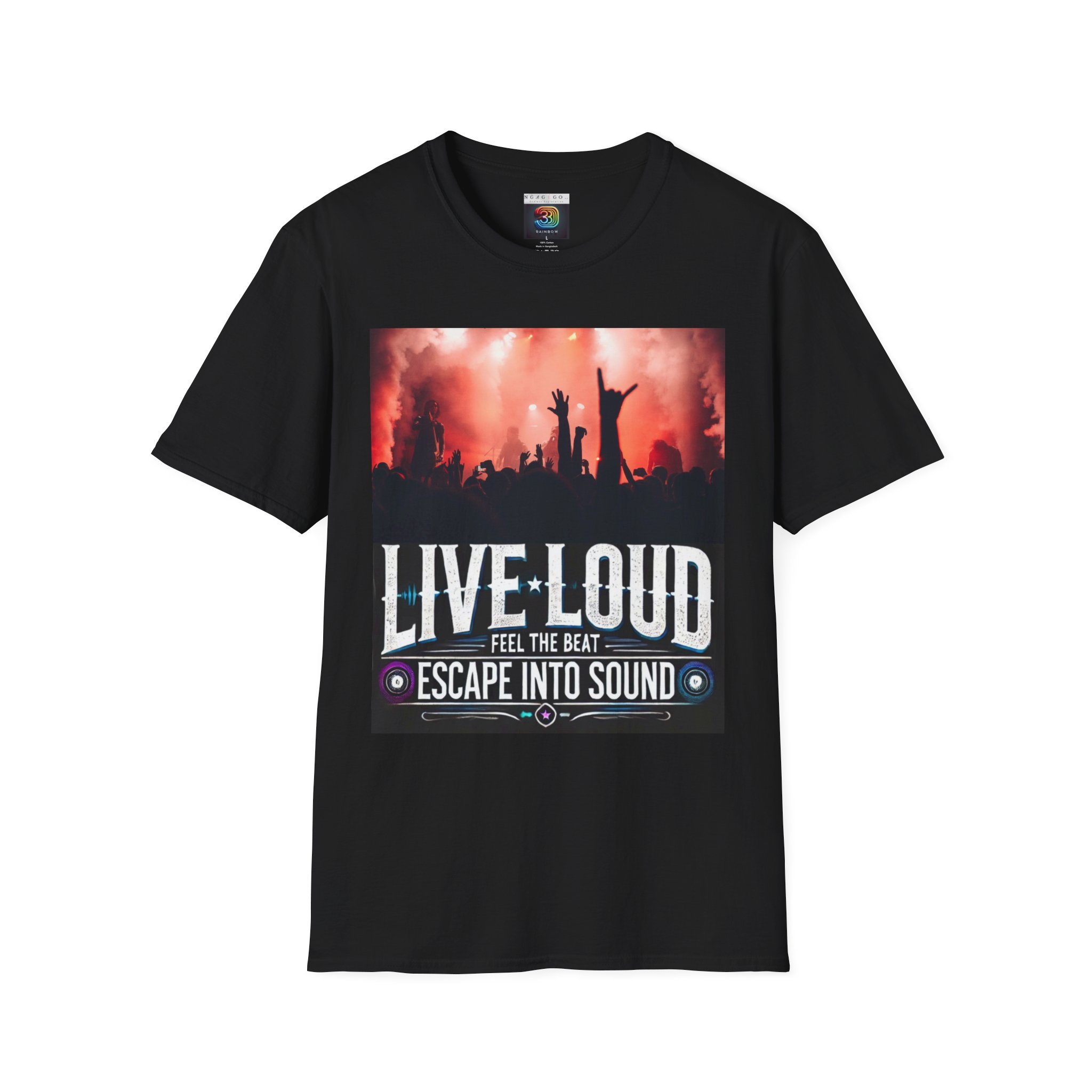 Special Launch Offer: Celebrate Music with Exclusive Discounts on Our New “Feel the Beat” Concert Series T-Shirt for the ultimate concert experience!