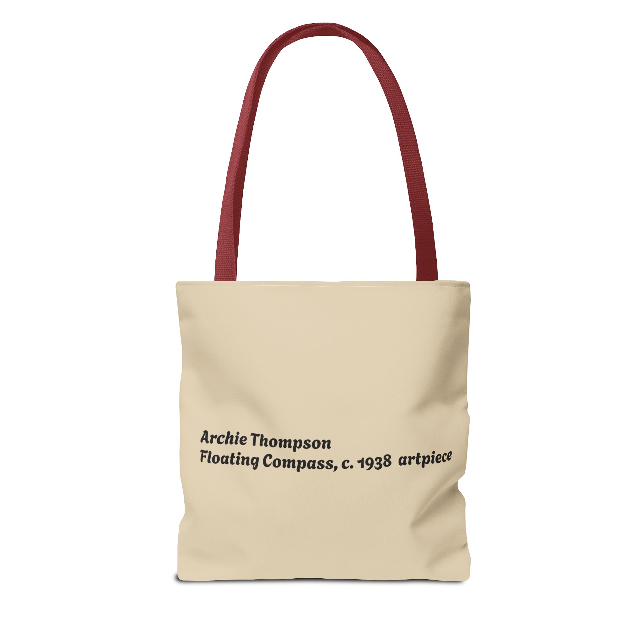 Vintage Art Tote Bag - Archie Thompson Floating Compass Design - Image 14
