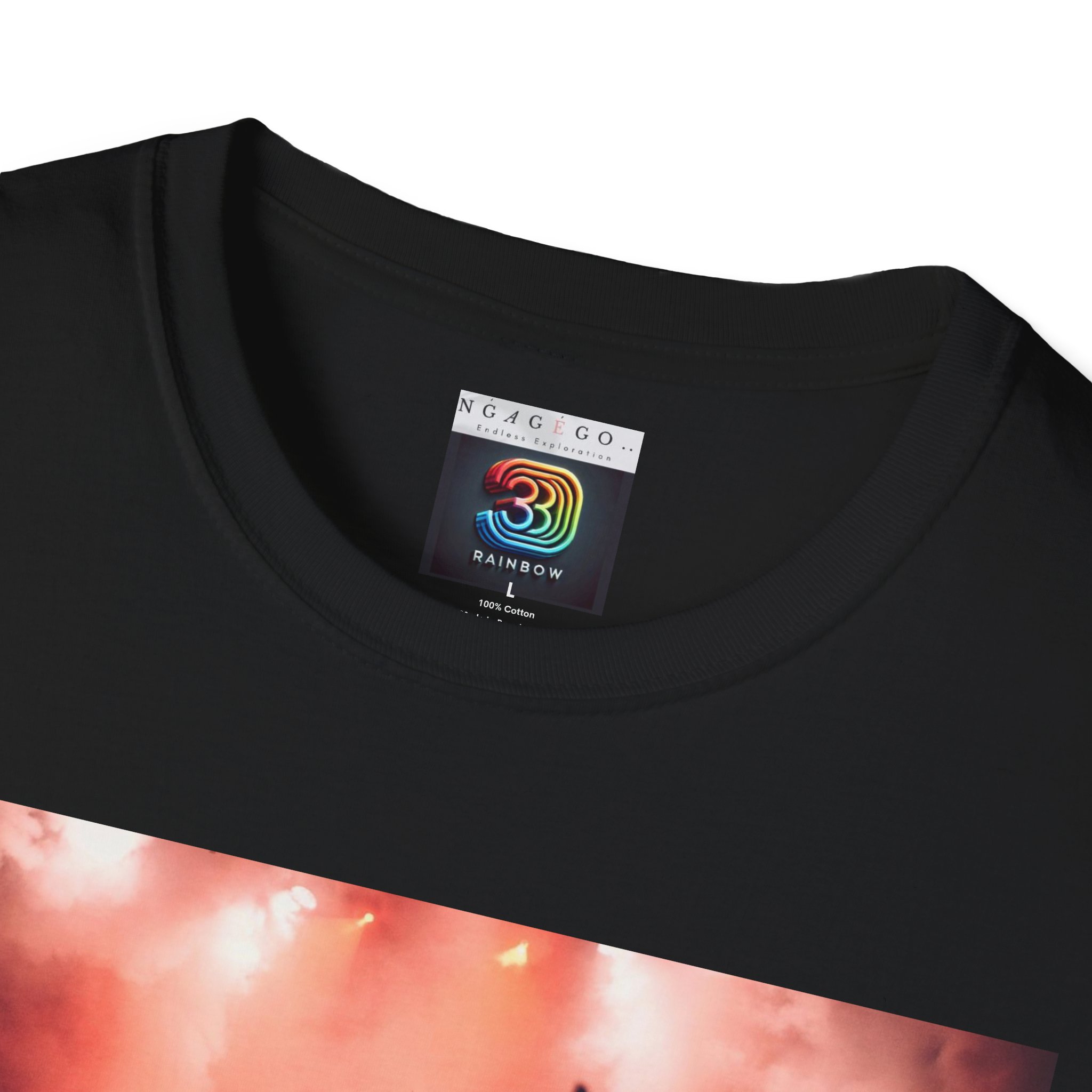 "Live Loud" 123 Concert-Goer T-Shirt ~ 1dollarProfitOnly!+TopQuality!+Worldwide Trackable delivery! - Image 3