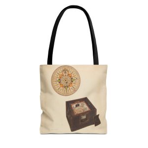 Vintage Art Tote Bag - Archie Thompson Floating Compass Design