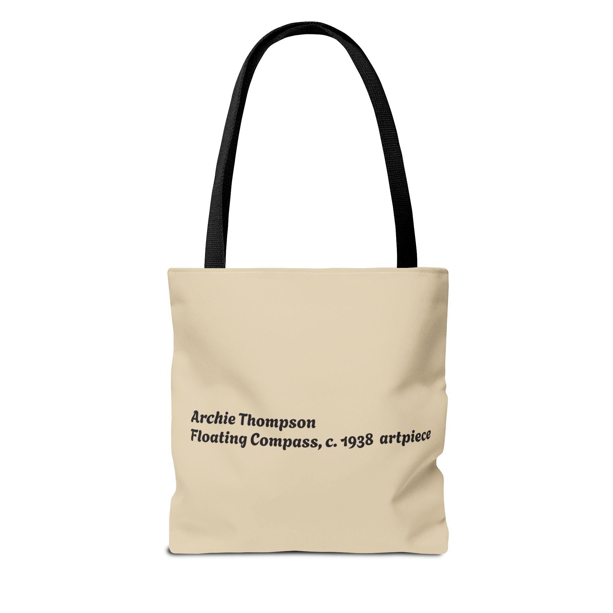 Vintage Art Tote Bag - Archie Thompson Floating Compass Design - Image 2