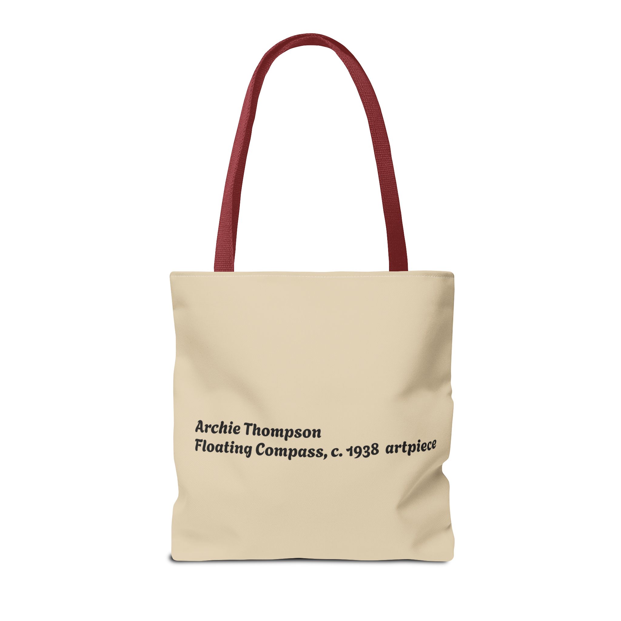 Vintage Art Tote Bag - Archie Thompson Floating Compass Design - Image 18