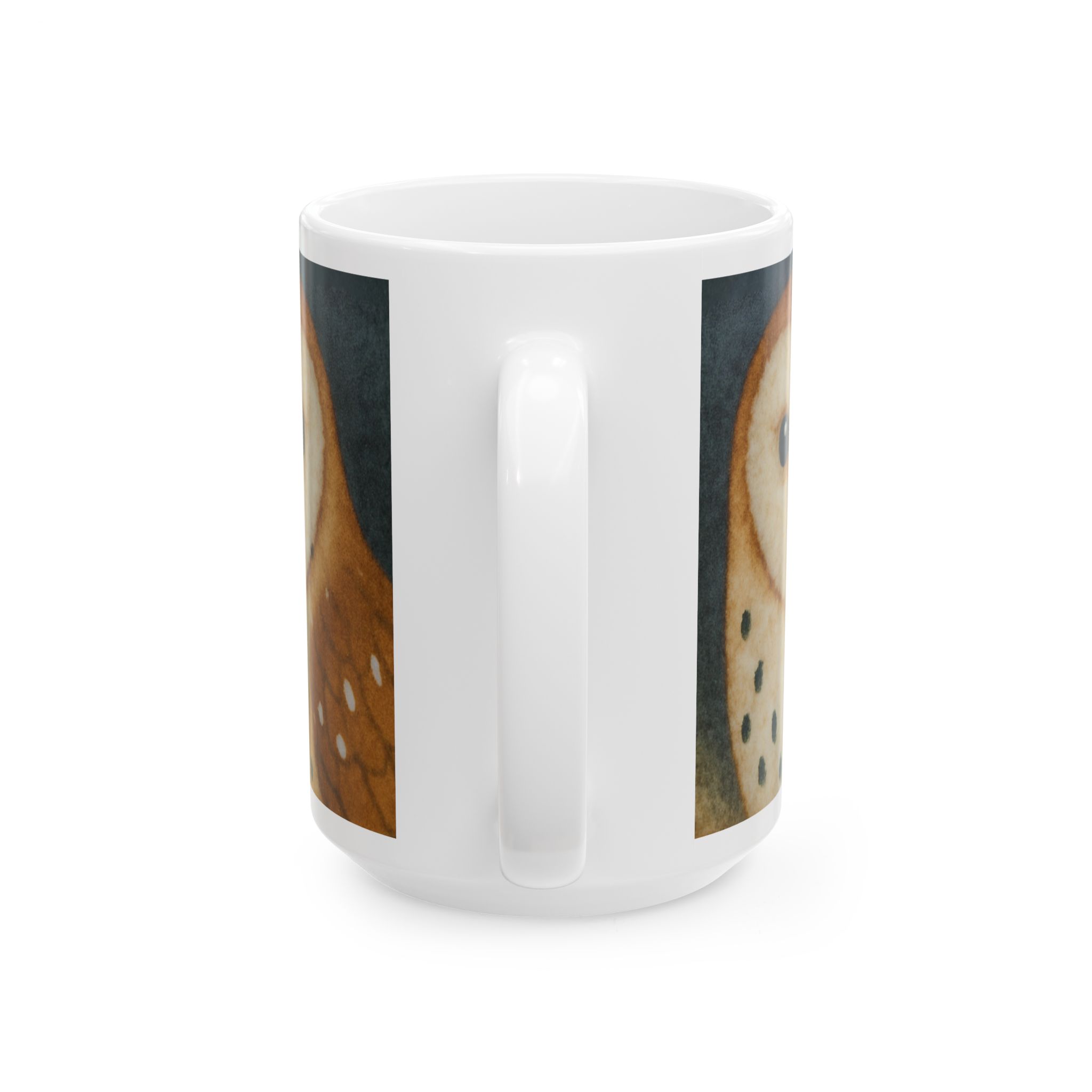 Whimsical Owl Ceramic Mug 123 - 11oz & 15oz Coffee Cup for Nature Lovers ~ 1dollarProfitOnly!+TopQuality!+Worldwide Trackable delivery! - Image 6