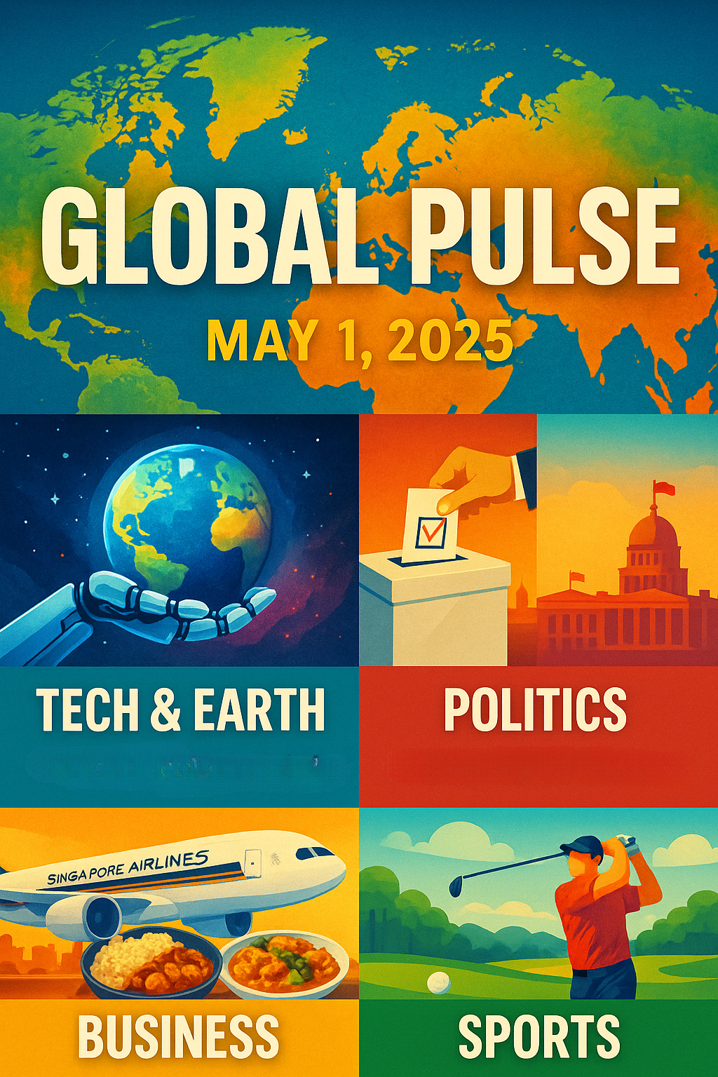🌐 May 1, 2025 – A World on the Edge of Change