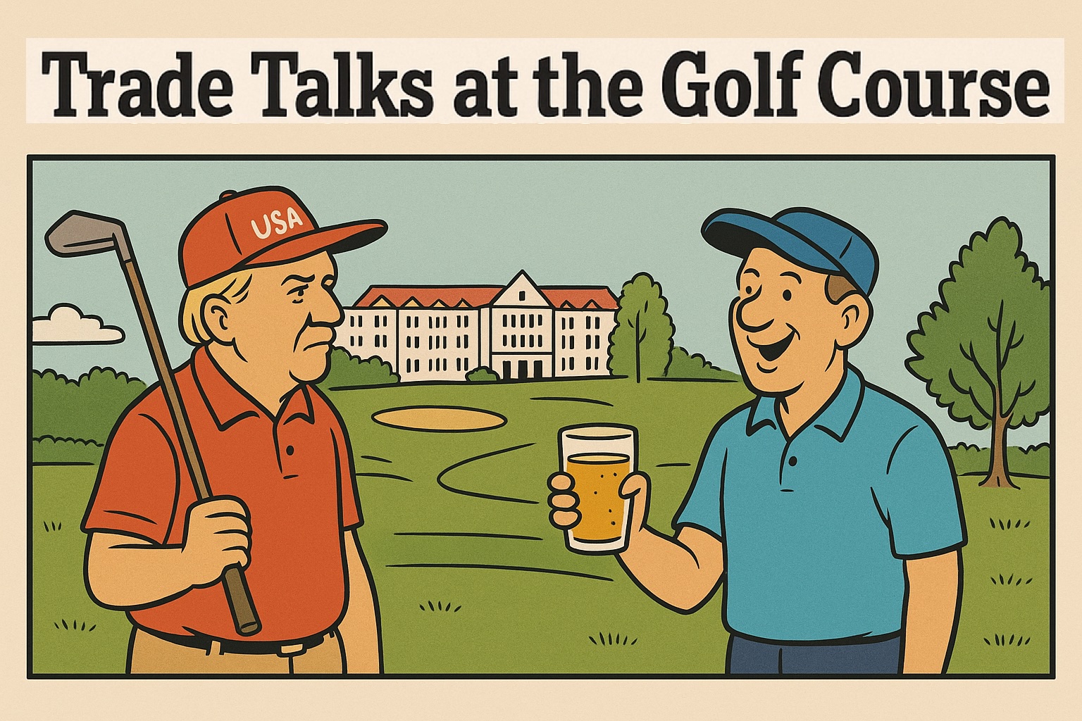 🎯 Golf, Grit, and Global Trade — Where the Real Deals Are Made