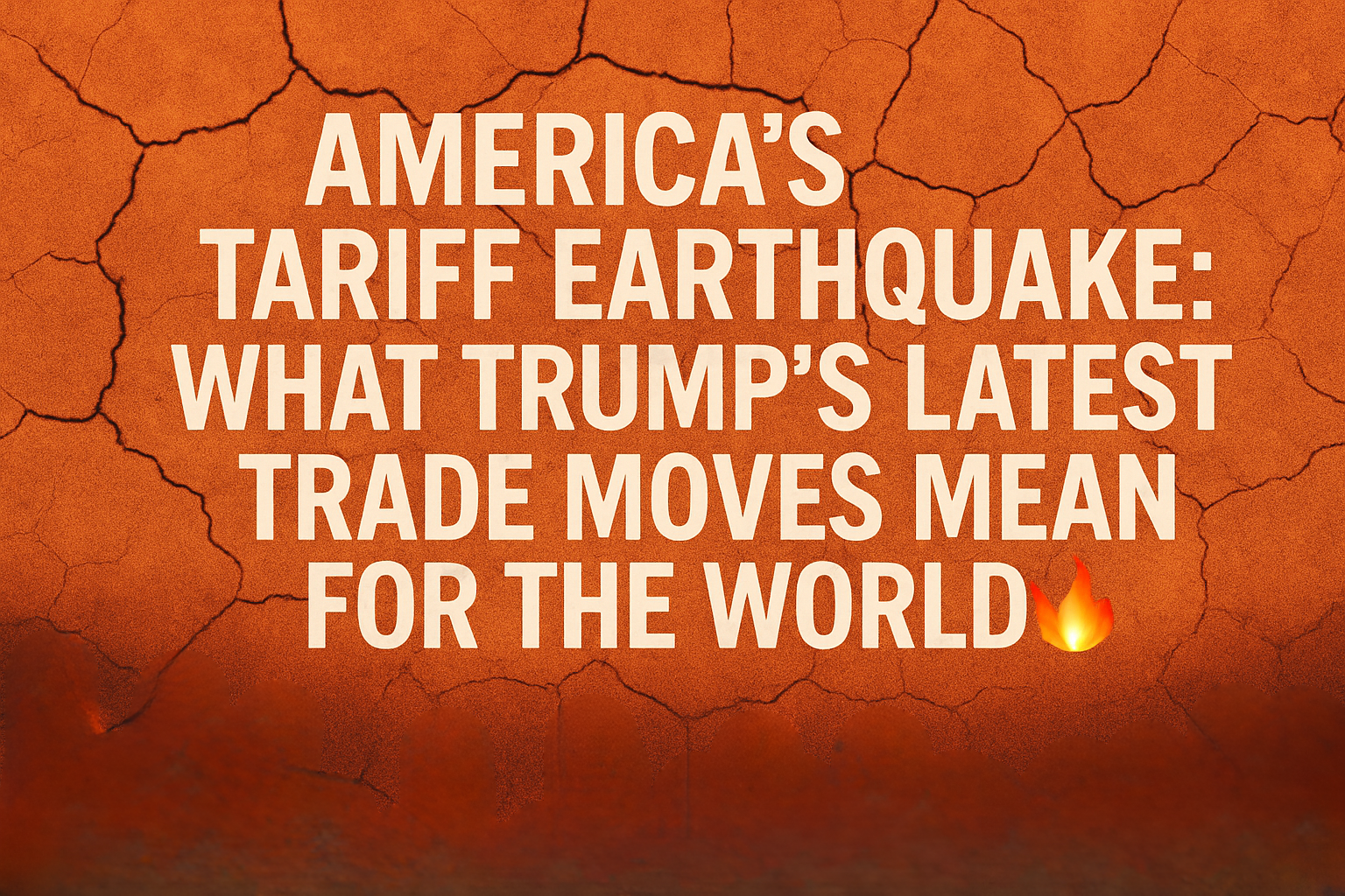 America’s Tariff Earthquake: What Trump’s Latest Trade Moves Mean for the World