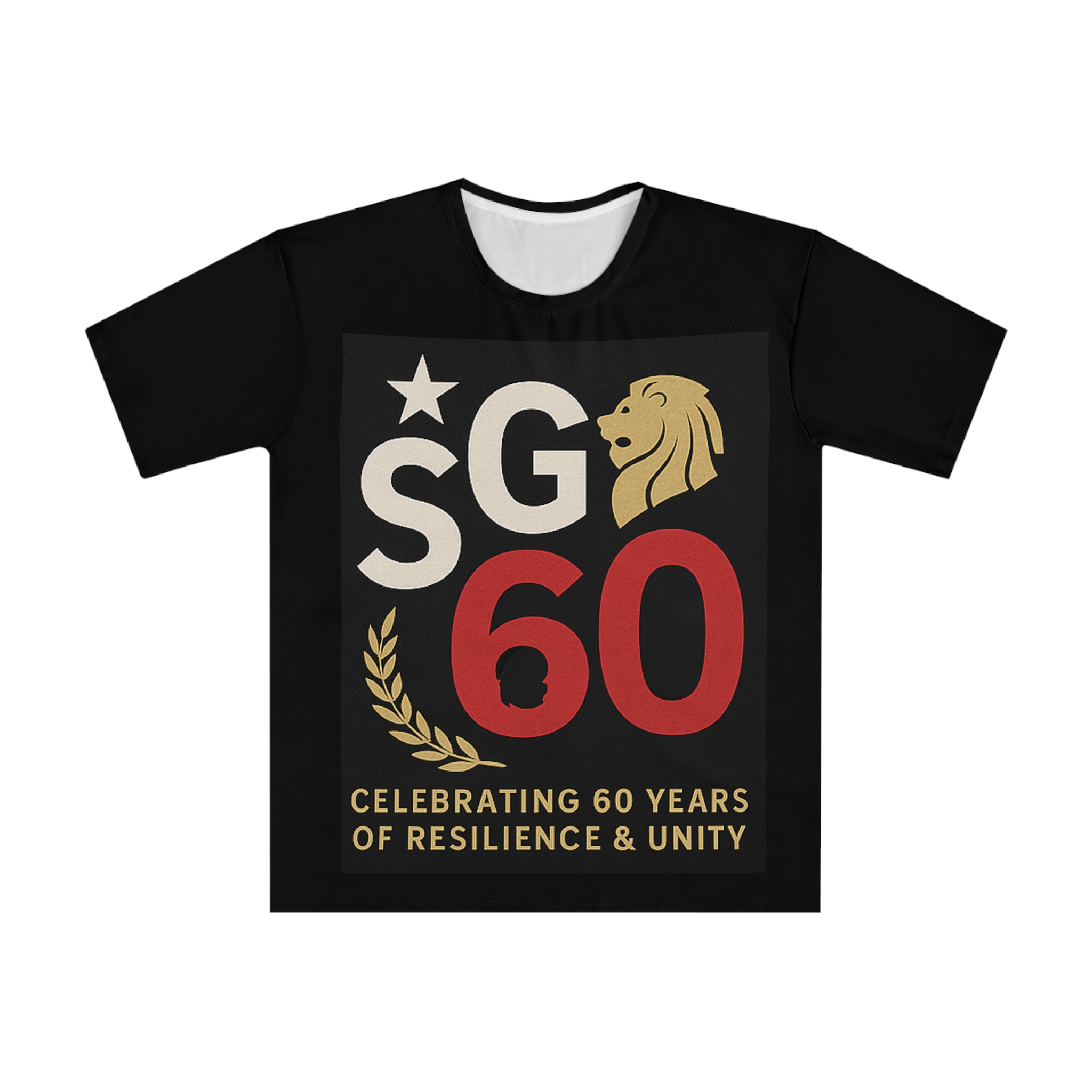 πΈπ¬ SG60 Commemorative Tee ( Available online worldwide, not available in physical locations )