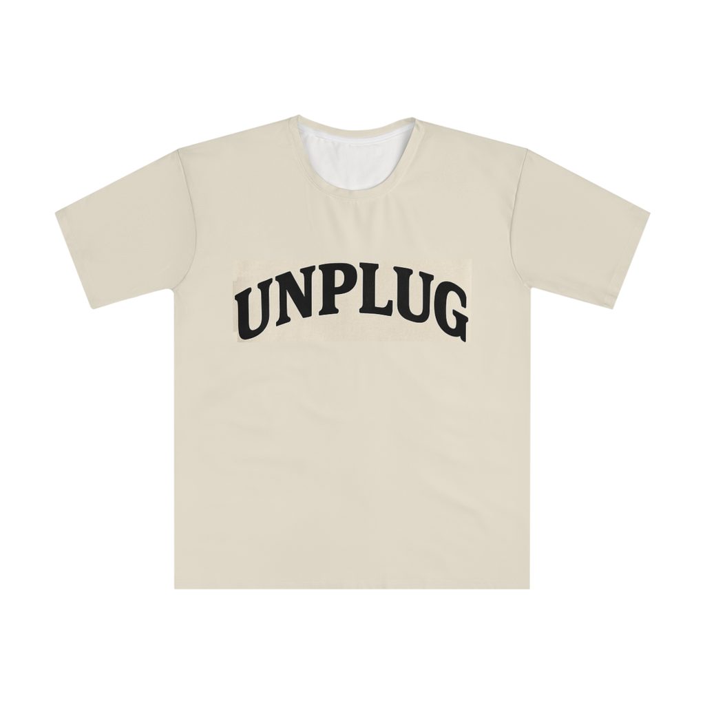 UNPLUG 2 sided Tee. Selling Fast!
