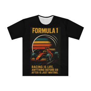 🏎️ RetroF1 Speed Tee – Front & Back Design