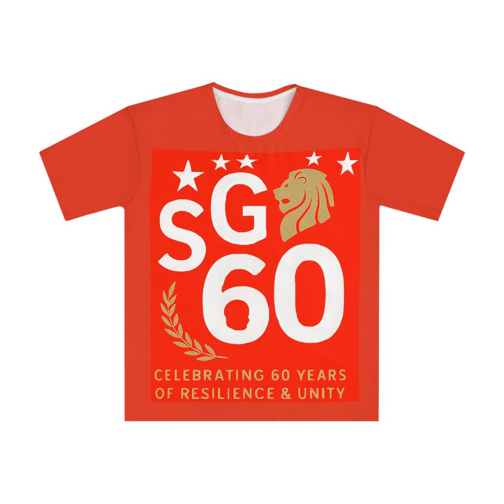 🇸🇬 SG60 Commemorative Tee – Celebrating 60 Years of Resilience & Unity
