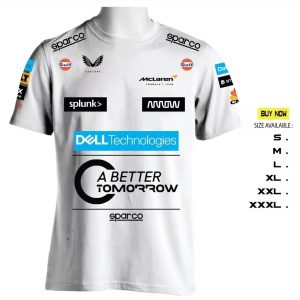 T-Shirt Kaos Baju Team F1 McLaren Racing Formula 1 Team 2022