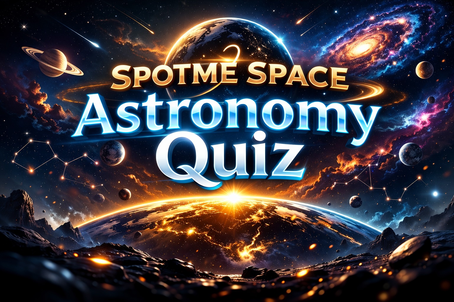 SpotMe Space: Astronomy Quiz + Cosmic Discovery