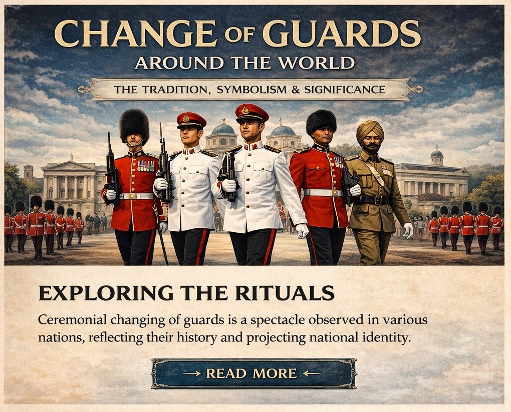 Cultural Impact: How the Change of Guards Shapes National Identity Worldwide