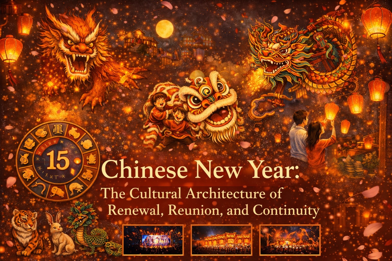 🧧 Chinese New Year: The Cultural Architecture of Renewal, Reunion, and Continuity