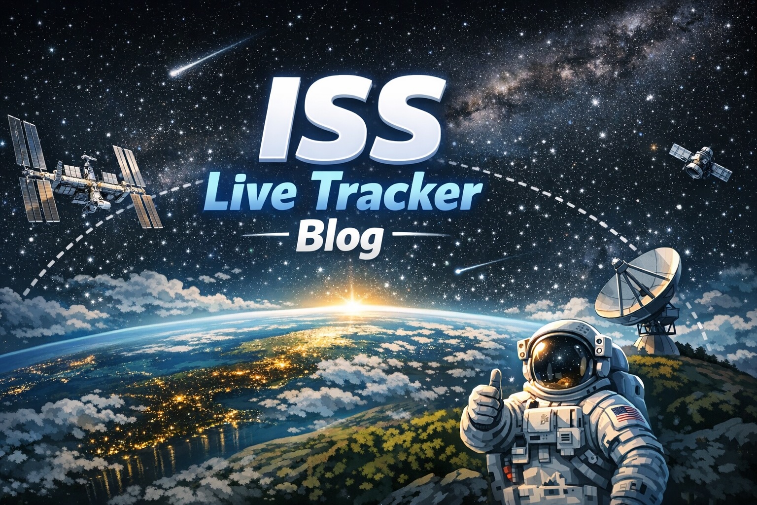 SpotMe Space: Following the ISS in Real Time