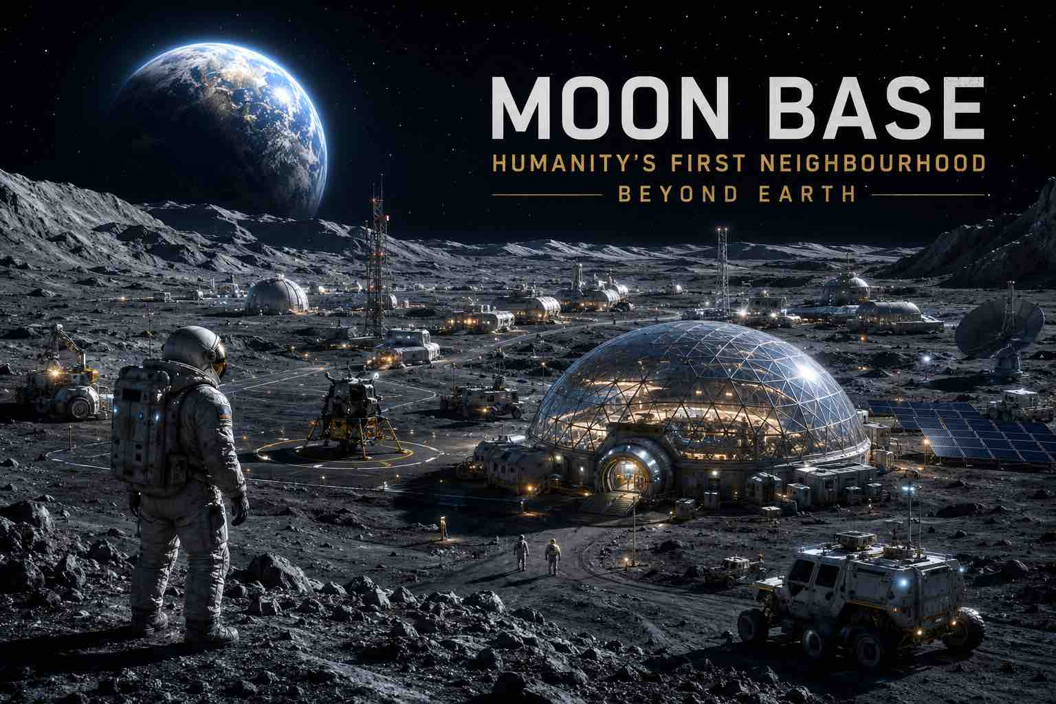 Moon Base — Humanity’s First Neighbourhood Beyond Earth